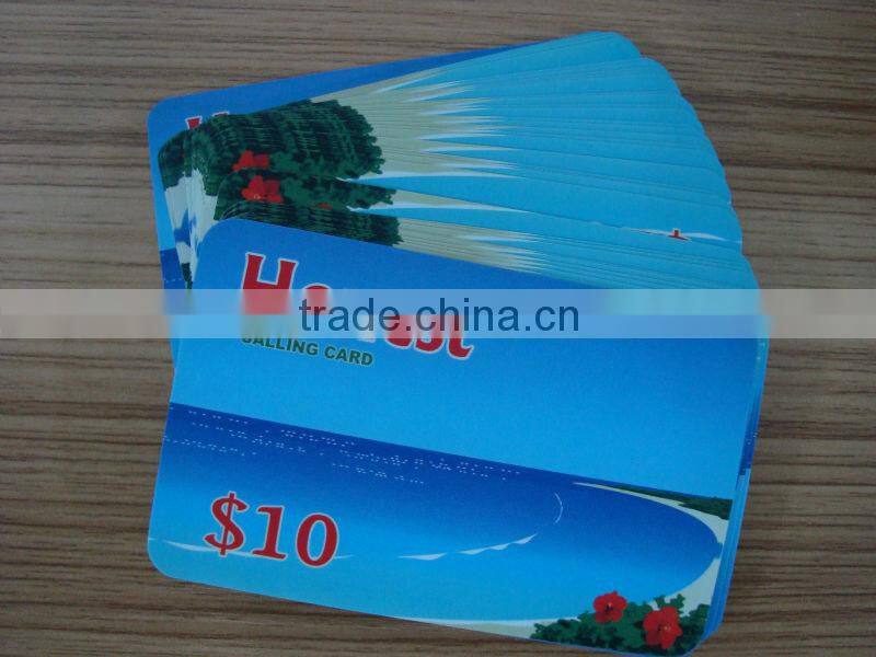 recharge calling card
