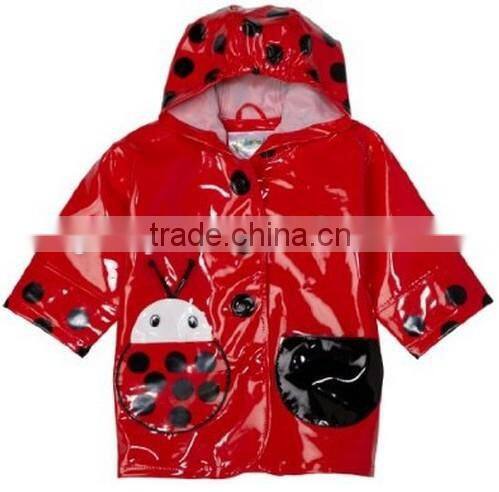 durable PVC rainwear rain gear for kids