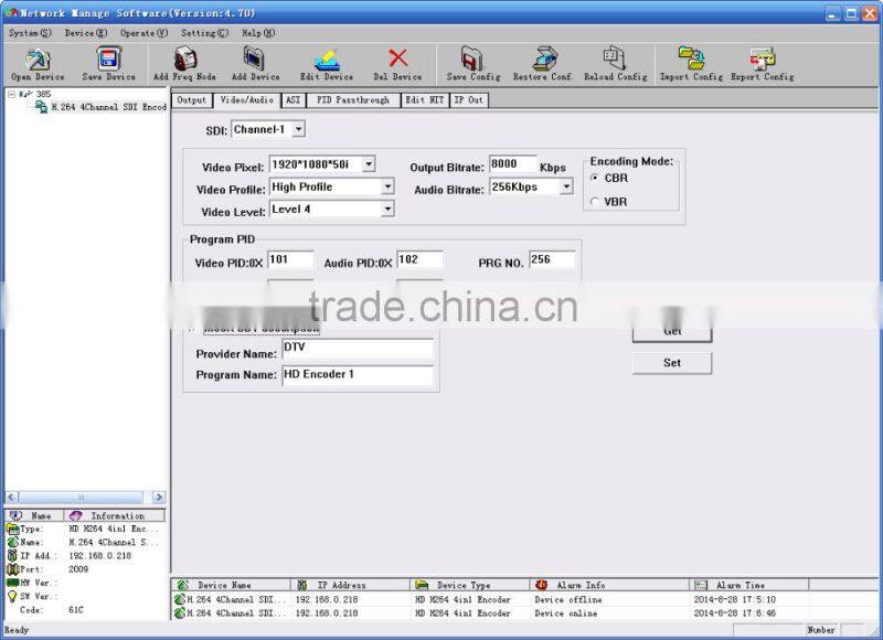 sc-1145 sd/hd sdi to iptv encoder/hd sdi to ehternet