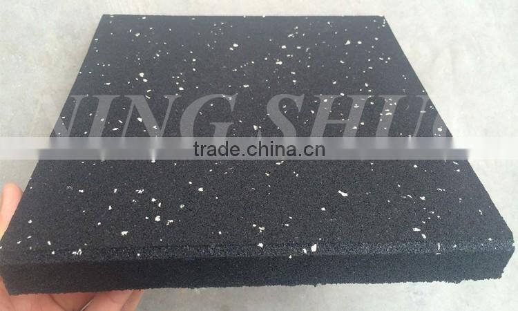Trade assurance outdoor basketball court rubber floor tile, exterior rubber paver