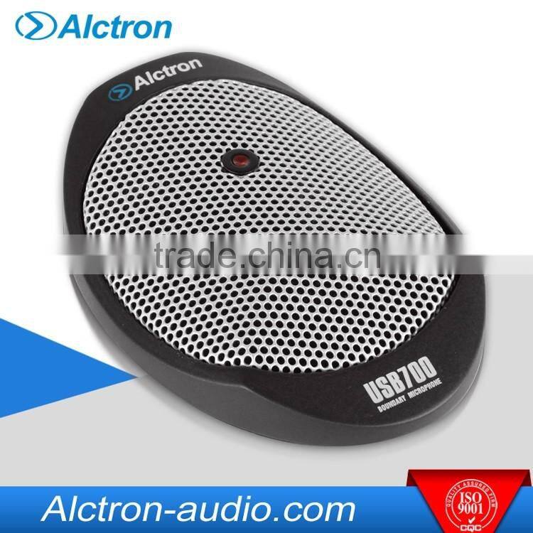 Alctron USB700 USB Desktop Boundary Microphone,USB Studio Condenser Microphone,Pro USB Recording Mic