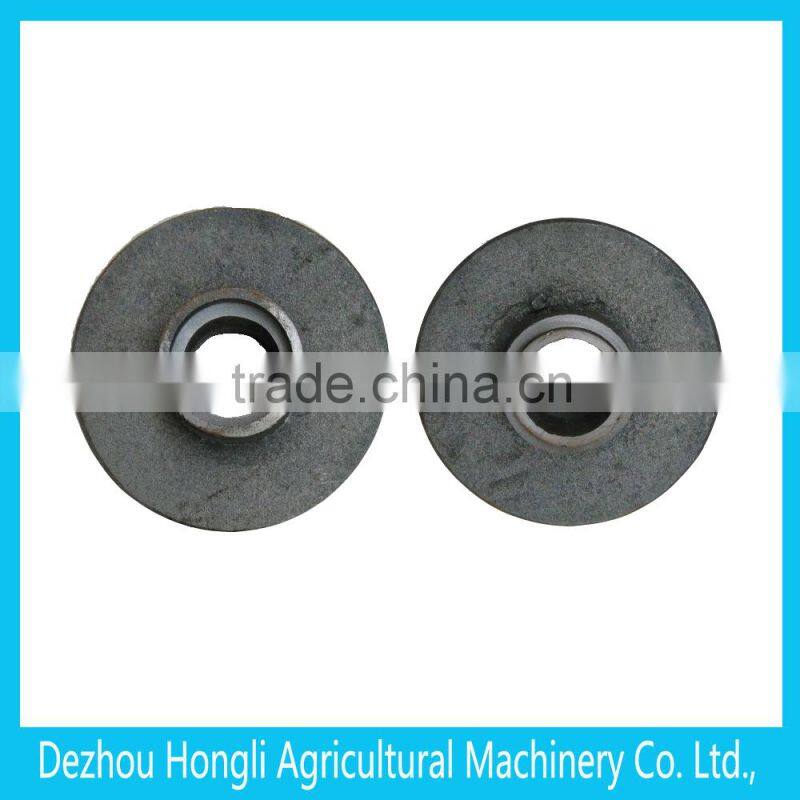 factory direct sales supporting wheel diameter 200mm bearing bore diameter 62mm for farm machine 206 roller bearing inside