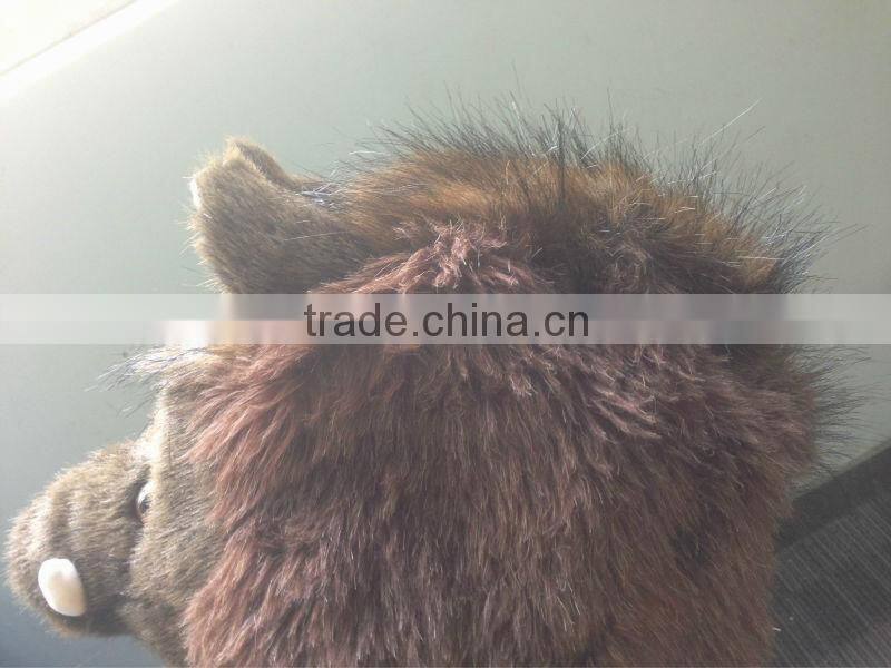 plush animal hat