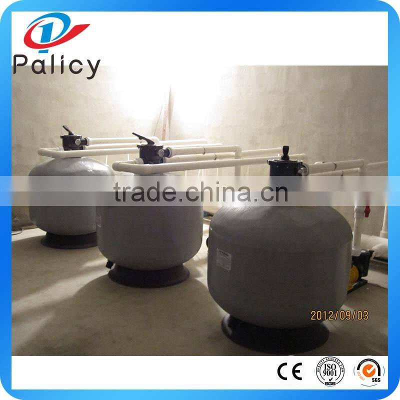 Hot dia 450 top-mount swimming pool fiberglass sand filter