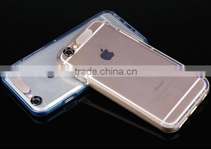 LED Flash Light 1mm Case For Apple for Iphone 6 4.7'' Luminous Glitter Crystal Mobile Phone Cover For Iphone 6 Retail