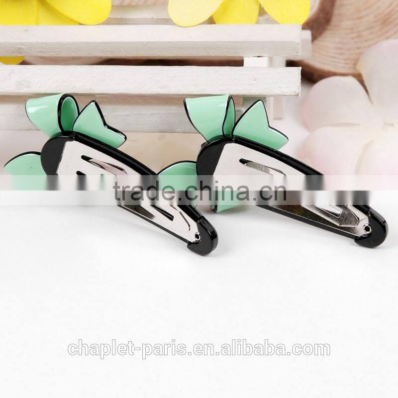 new design jewelry bowknot hairpins