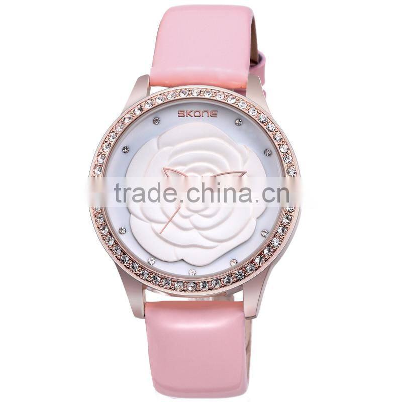 New hot selling products gold plated jewelry wrist watch women