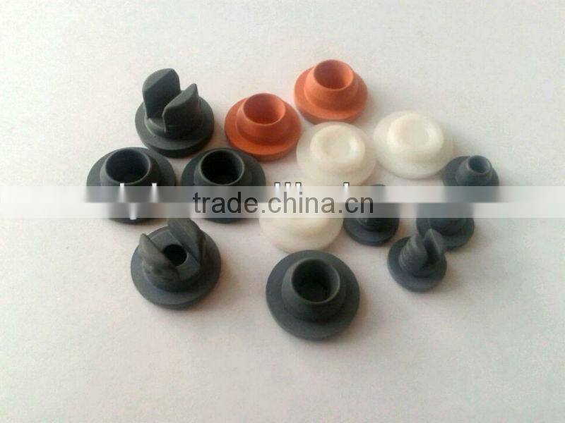 20mm rubber stoppers for medical glass vial