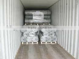 electro galvanized hexagonal stone cage