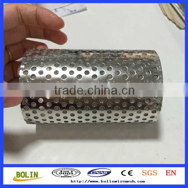 Alibaba China 316 stainless steel filter screen tube corrugated stainless stel tube