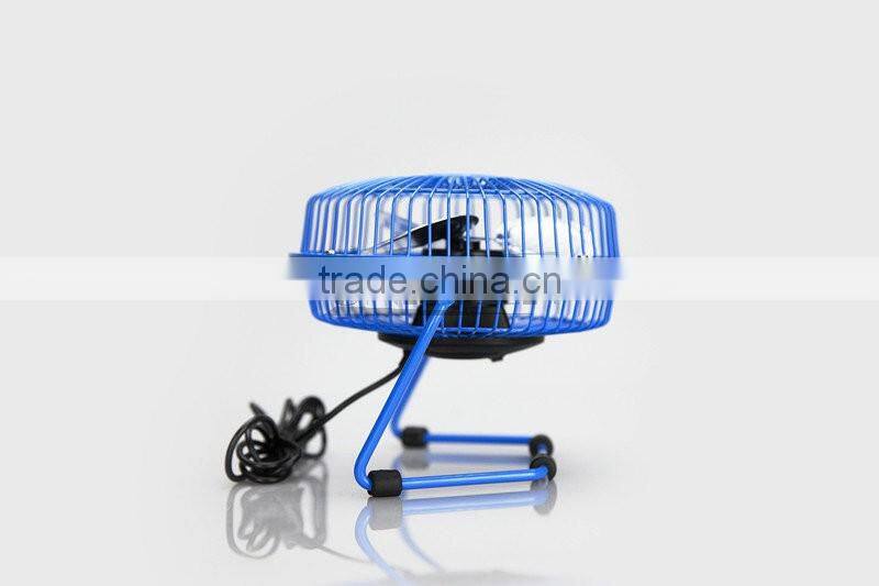 Mini fan usb 6 inch fan bronze plating premium quality office supplies in summer