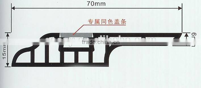 China Waterproof PVC corner skirting