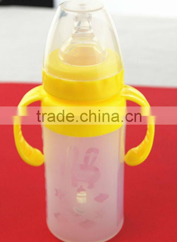 bpa free safe silicone baby bottle water