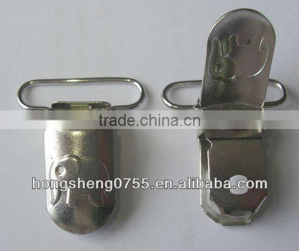 custom metal garment clip,fashion garment clip,garment suspender clip