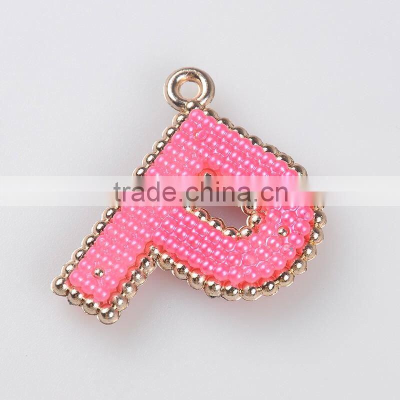 Korean Magnetic Crystal Words Brooch Pin Wholesale Plastic Brooch