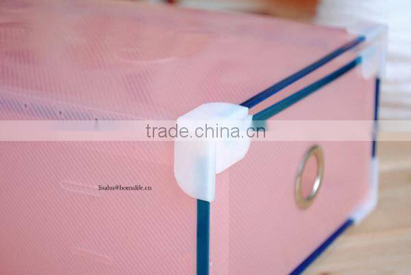 Custom plastic crate with clear top