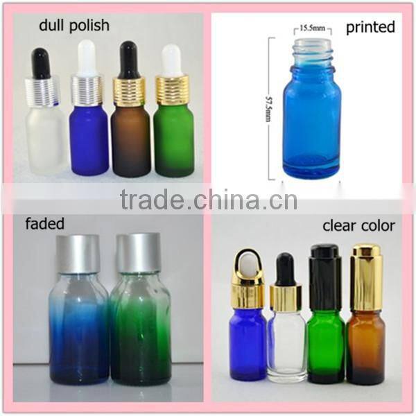 50 mlBoston Round purple glass dropper bottles with childproof dropper