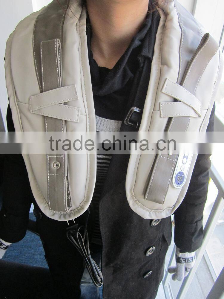 Shoulder massage tools,massage wrap warm neck massager,neck and back massage
