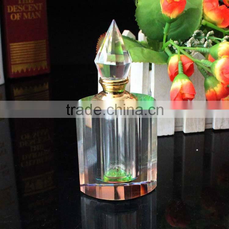 most popular square shaped crystal wedding perfume bottles gift