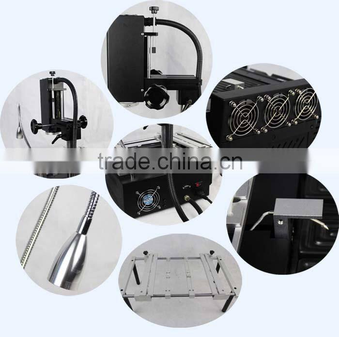 Dinghua Low cost Mini Type Hot Air Infrared bga rework station for tablet repair DH-A01
