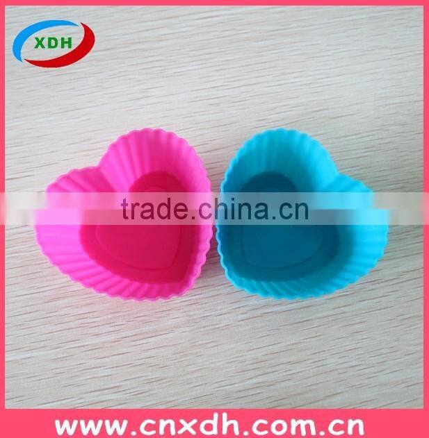 Eco-friendly Heart Shape Silicone Cake Mold