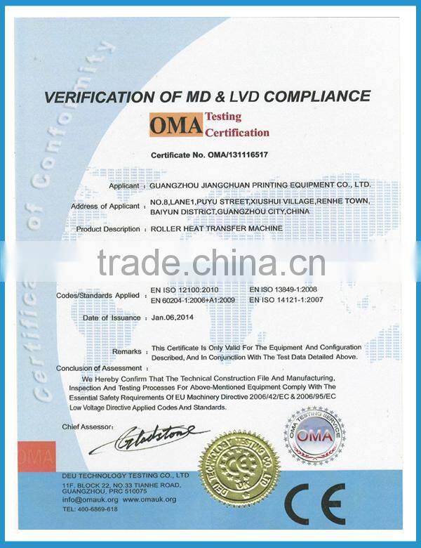 digital textile roll heat sublimation printing service