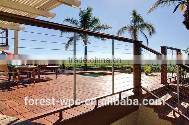 grooved deck board composite wood