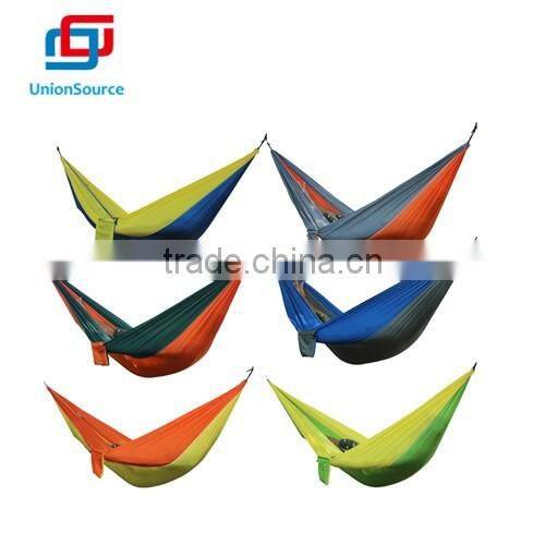 Portable Nylon Double Hammock Swing Sleeping Bed