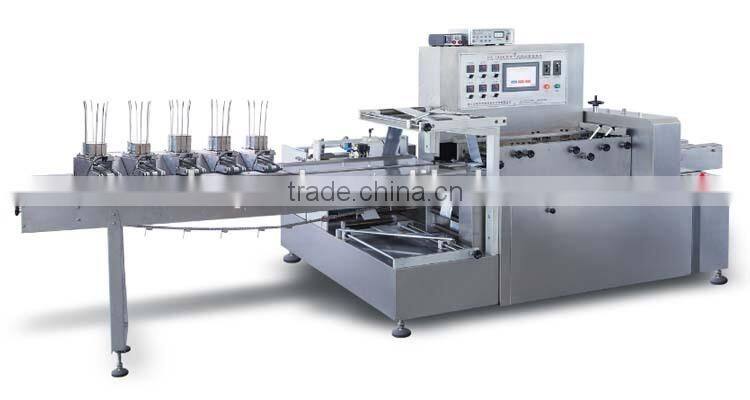 Full automatic warm patch packing machine with two chains