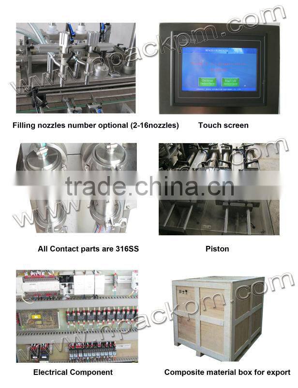 automatic Two nozzles filling machine