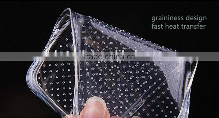 Hot Soft TPU Air cushion case for iphone 6 6s 6plus with fast heat transfer function