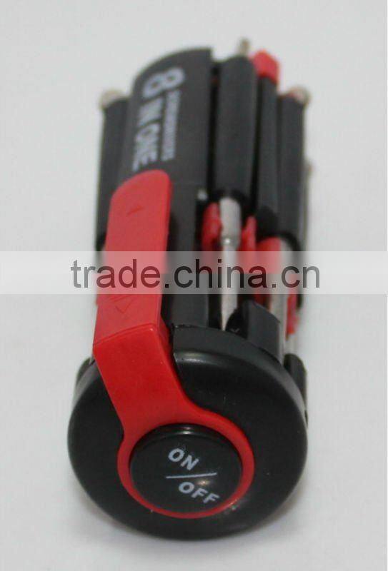 8 in 1 Screwdriver with Torch