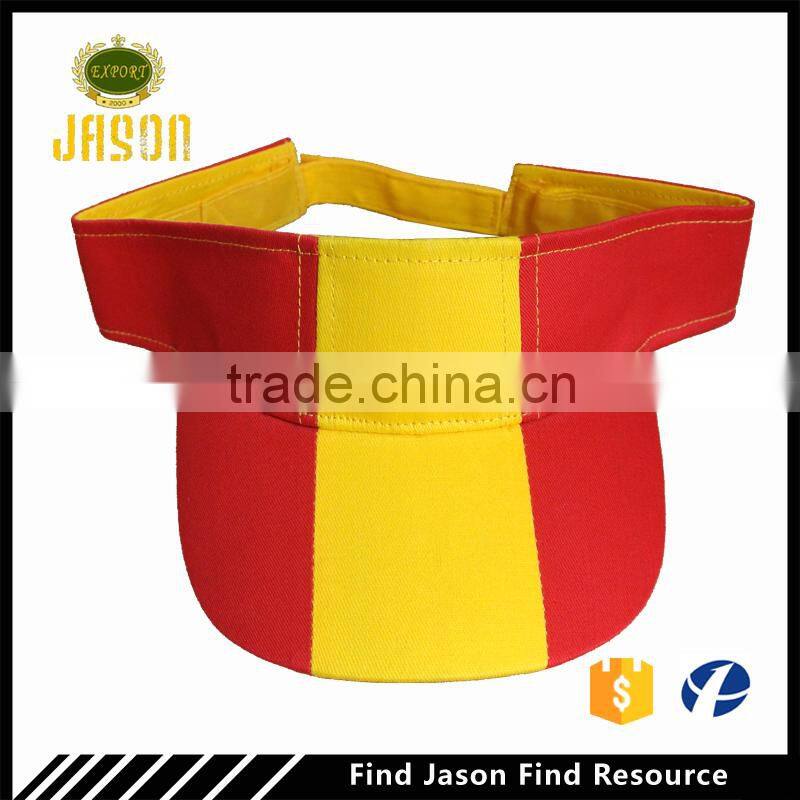 Multi colors sun visor cap