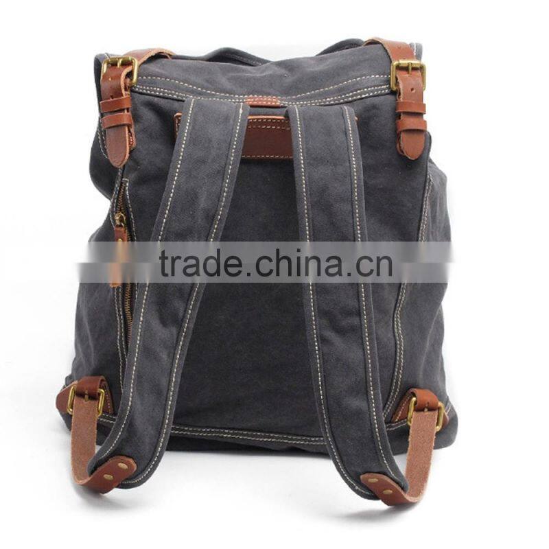 Searrco Bag RS22101 Super hot vintage canvas promotional backpack promotional backpack manufacturer
