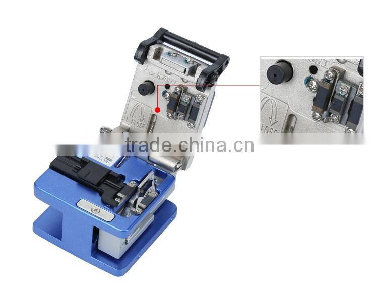 Tool steel light weight high precision fiber optic cleaver