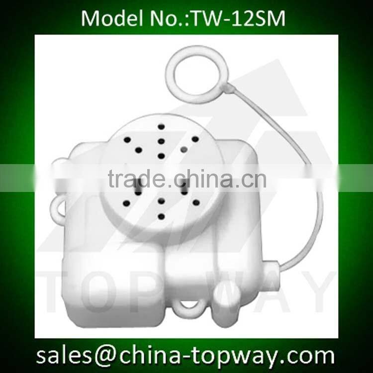 Pull cord white music box for toys