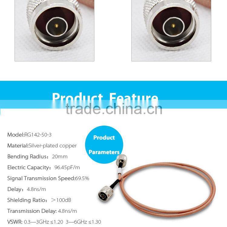Copper High And Low Temperature resistant Telecom RF Feeder Cable