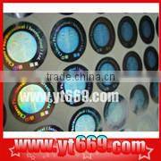 Make hologram sticker/Scratch off label