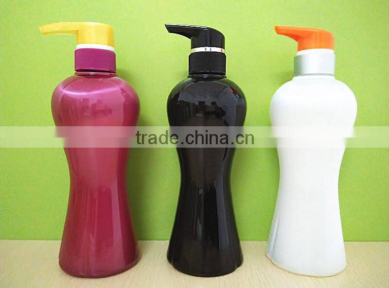 2015 newest design PET bottle for shampoo 500ml