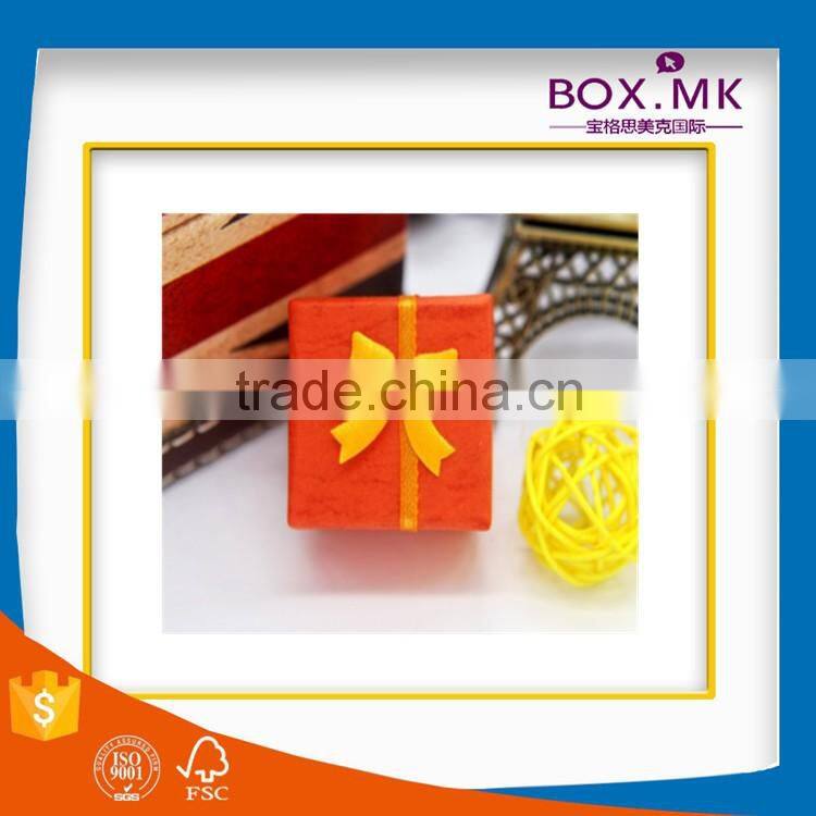 Most Popular High Class Square Green Ring Box Jewelry