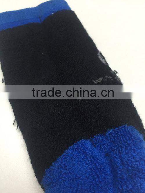 Boys Jaquard Cotton Terry Socks With Antislip Dots