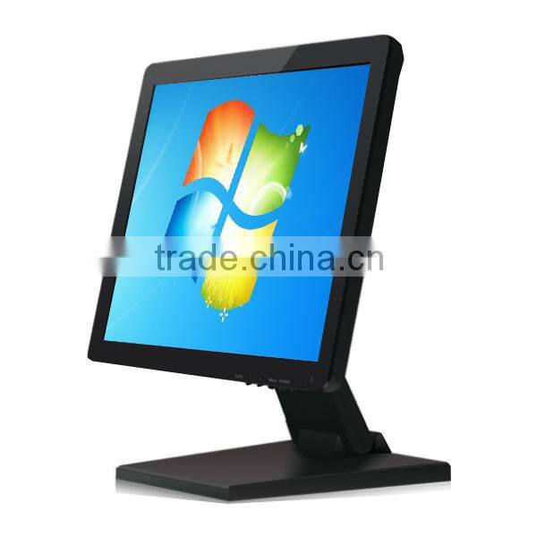 Square screen 19"resistive touchscreen monitor with 1280x1024 resolution