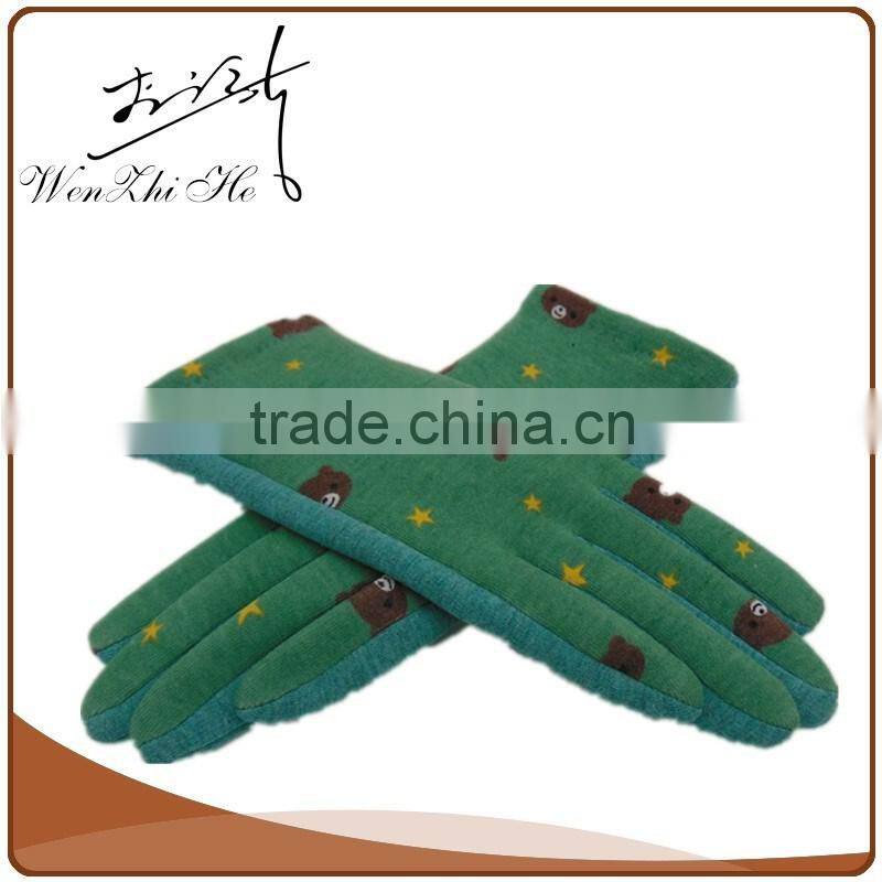 Factory Price Fashion Texting Gloves for Girls