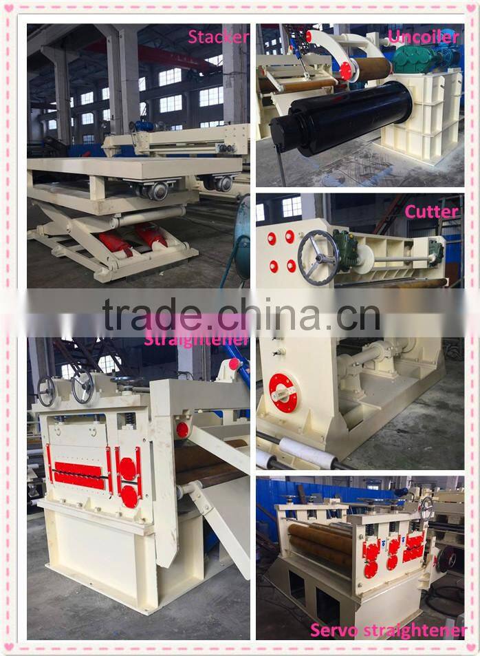 Aluminium Coil Leveling And Cutting Line