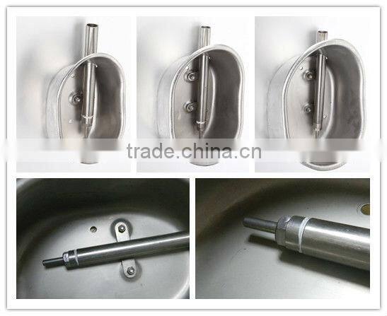 Stainless steel cattle water bowl