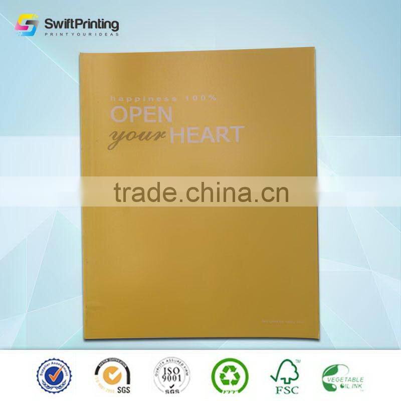 Modern Crazy Selling with cmyk printing notebook