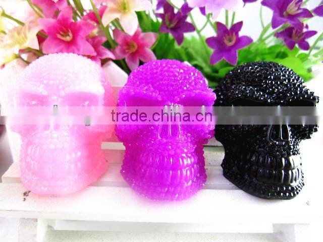 Shining Resin skulls-Flat back resin craft(Cabochon)