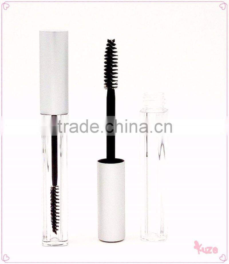 Empty eyelash mascara bottle