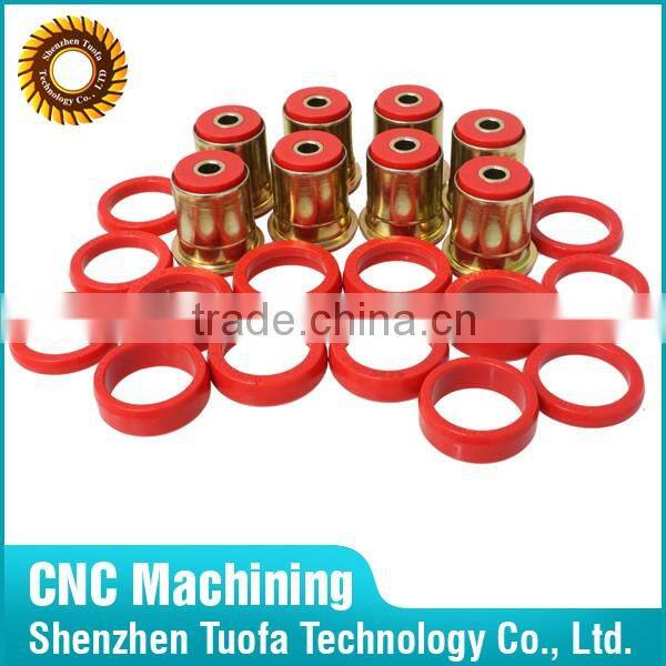 High precision CNC machining OEM customized aluminum steel control arm bushing