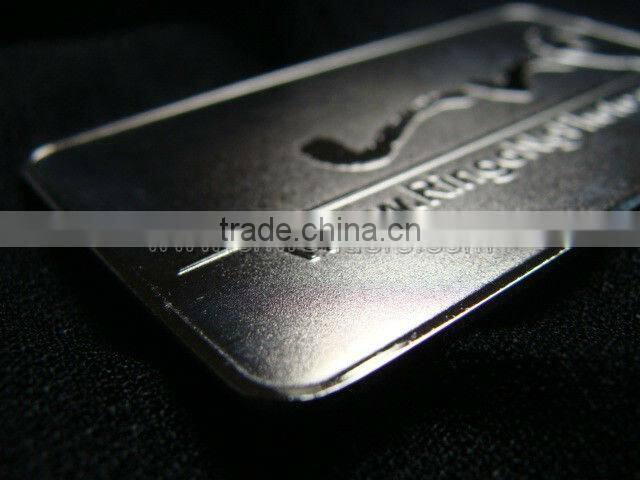 High quality custom stainless steel name plate